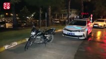 Polisten kaçan motosikletli 2 kişi, Adana Havaalanı'nda yakalandı