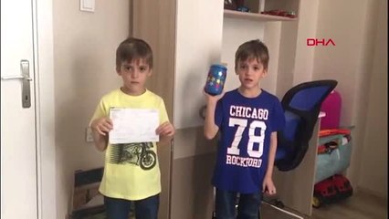 ANKARA ? Manisalı kardeşler paralarını BizBizeYeterizTürkiyem kampanyasına bağışladı