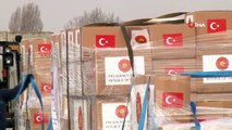 Türkiye'den İtalya ve İspanya'ya yardım malzemesi gönderiliyor