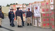 İtalya ve İspanya'ya tıbbi yardım taşıyan askeri uçak (1) - ANKARA