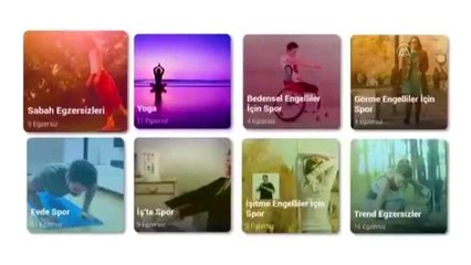 Gençlik ve Spor Bakanlığından "evde spor" paylaşımı