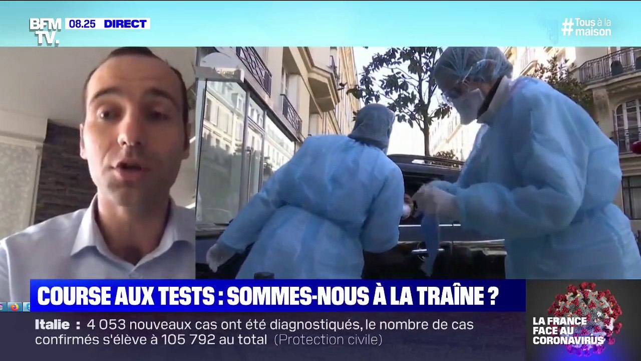 Tests au coronavirus: ce responsable de microbiologie estime qu'"on a les machines, mais on manque de réactifs"