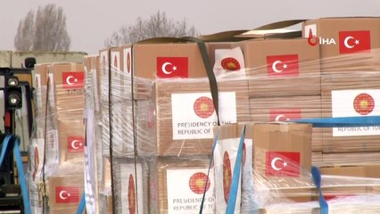 Türkiye'den İtalya ve İspanya'ya yardım malzemesi gönderiliyor