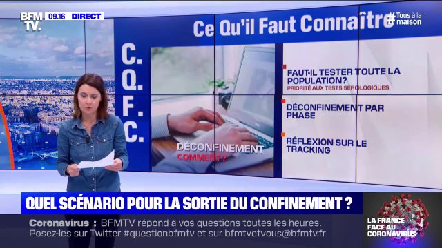 Quelles sont les principales pistes concernant la sortie du confinement ?