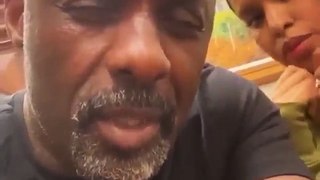 Actor Idris Elba shared with the world
