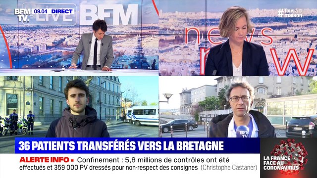 36 patients transférés vers la Bretagne - 01/04