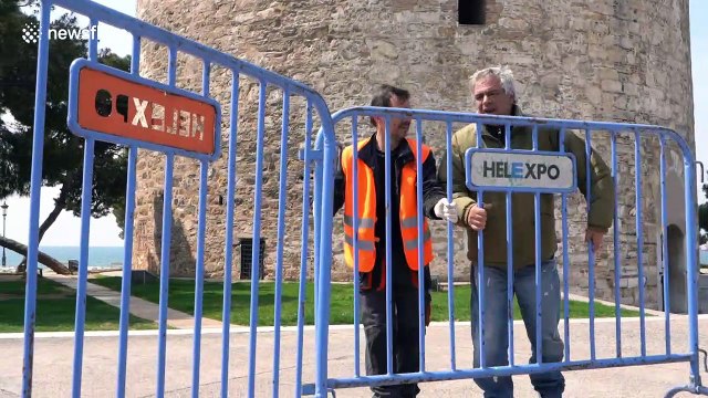 Landmarks in Greece's Thessaloniki closed due to coronavirus outbreak