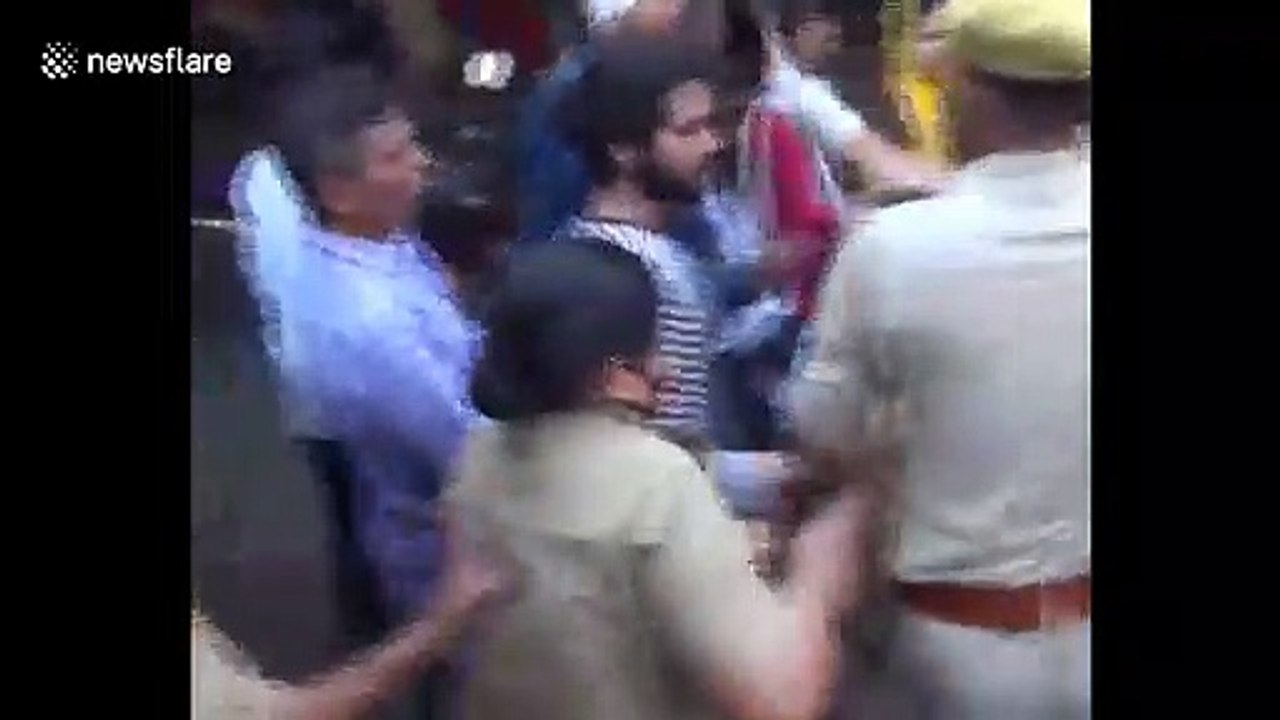 Indian police disperse 'cult' followers who gathered ignoring country's lockdown