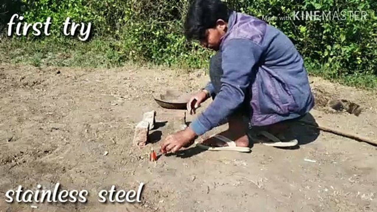 ANAR VS STAINLESS STEEL | Kuch dekhte hain | new experiment | science and technology | Rahul Yogi