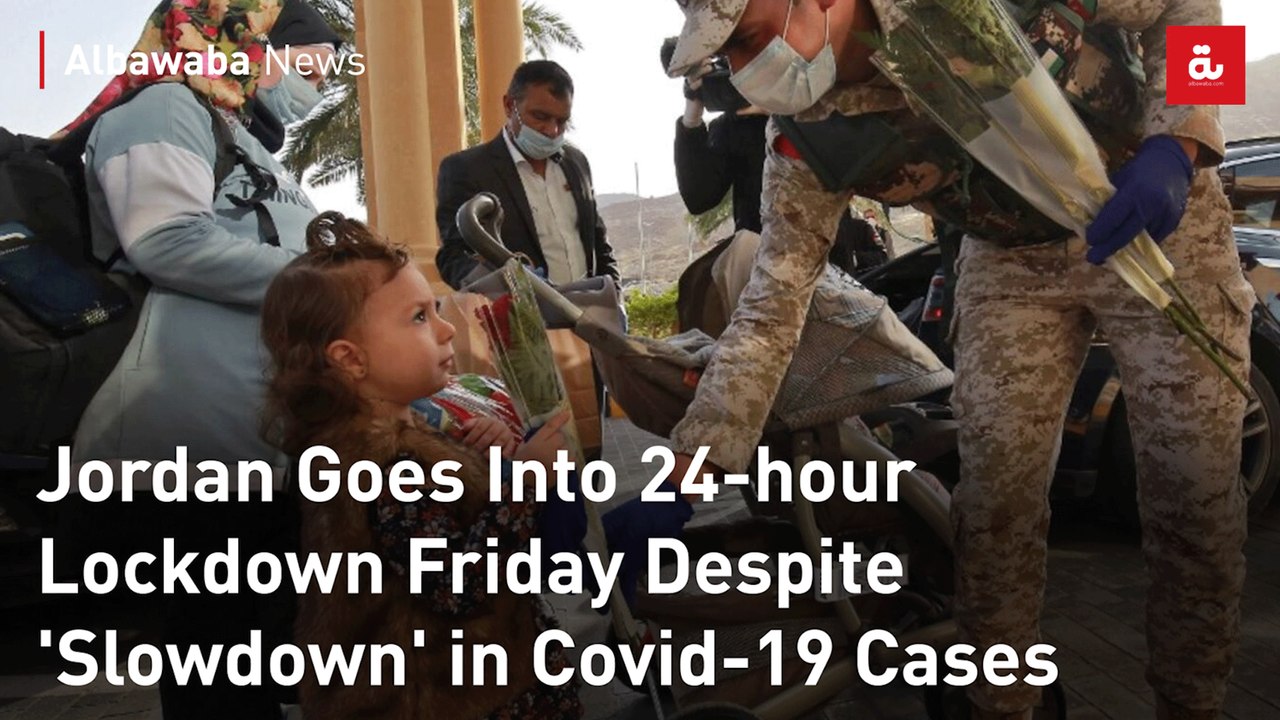 Jordan Goes Into 24-hour Lockdown Friday Despit...