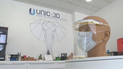 Impresoras 3D contra el coronavirus en Bruselas