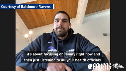 Ravens team-mates worried coronavirus could stop NFL season