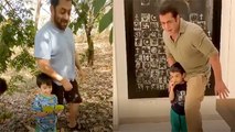 Salman Khan Playing With Nephew Ahil During Lockdown Is Too Cute