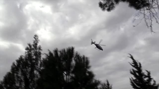 Polis havadan, karadan ve sudan evde kal uyarısı yaptı