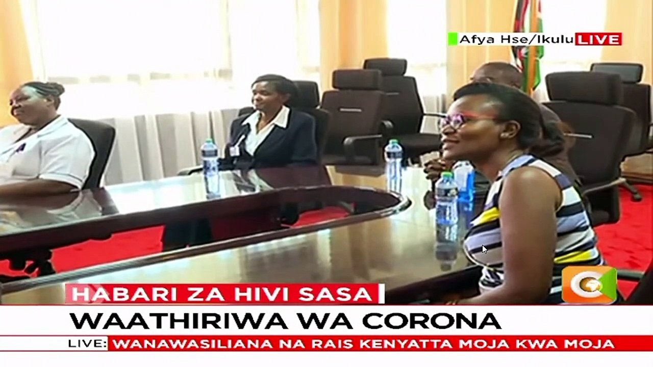 Uhuru Reveals Identity of 2 Kenyans Cured of Covid-19 [VIDEO]
