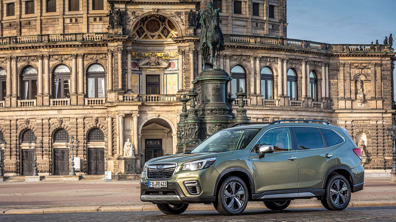 Subaru forester e-boxer 2020 - subarus erster hybrid