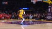 LeBron pays tribute to Kobe with sensational dunk