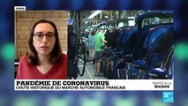 Coronavirus : Chute historique du marché automobile français