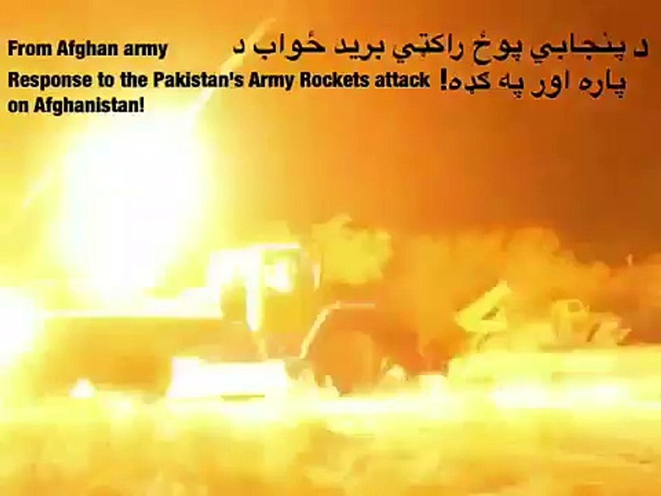 Pak Army Rockets Attack On Afghanistan | Afghan National Army 2020