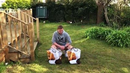 Part 2: Sports therapist Ryan Keats' isolation exercises (Eastbourne Herald)