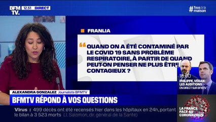 Quand on a eu le Covid-19, à partir de quand ne sommes-nous plus contagieux ? BFMTV répond à vos questions