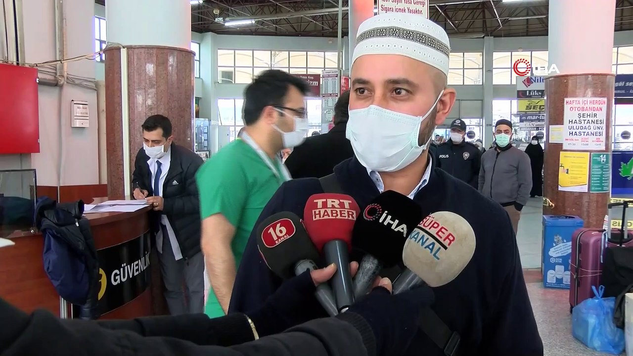 İnegöllü umreciler evlerine döndü