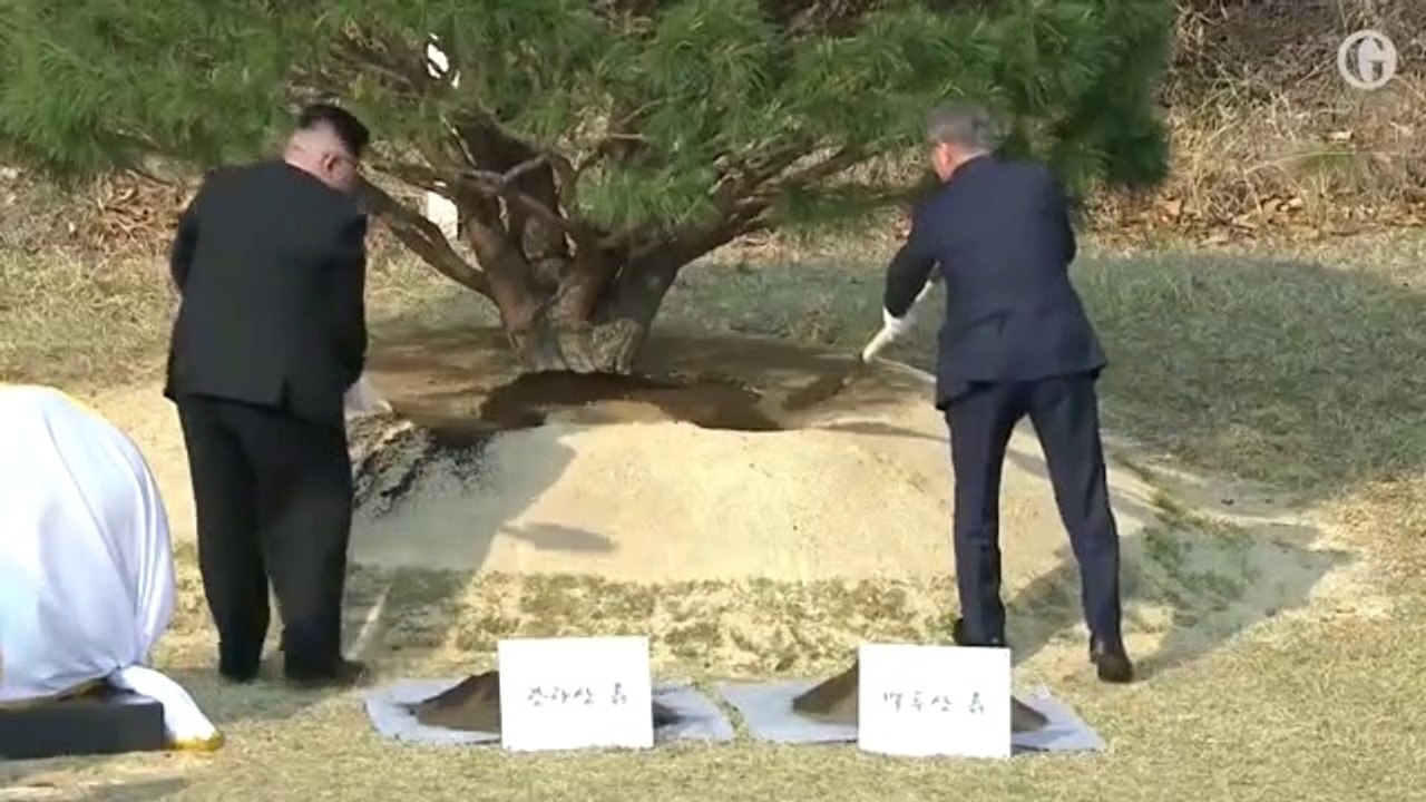 #Key_moments_from_historic_Korean_summit(360p)