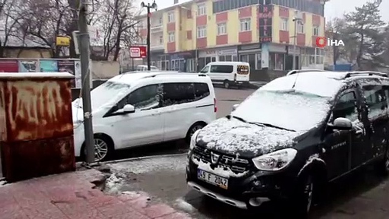 Nisan ayında kar sürprizi