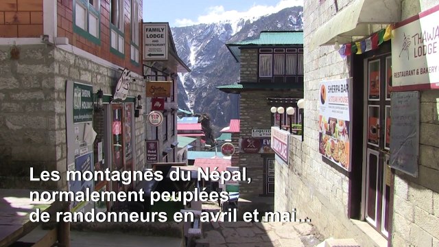 Coronavirus: la fermeture de l'Everest frappe l'économie des hauts sommets