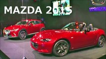 Mazda Motors 2015 Japon ROADSTER, CX-3, DEMIO, AXELA, CX-5 & ATENZA