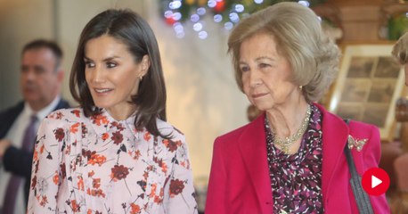 Letizia y Sofía: del desplante a la unión