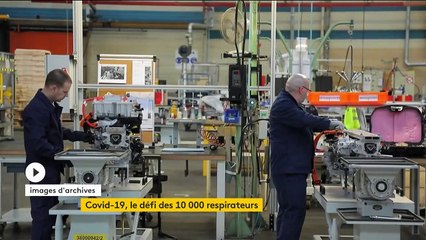 Coronavirus : trois industriels s'allient pour fabriquer 10 000 respirateurs