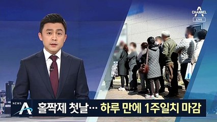 소상공인 대출지원 첫날…‘홀짝제’에도 줄서기 여전