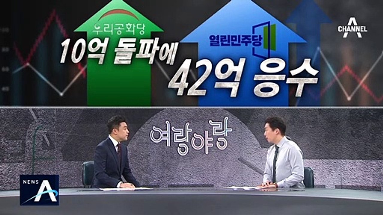 [여랑야랑]제2의 쩐의 전쟁, ‘펀드 대결’ / 더불어시민당, 또 공약 철회