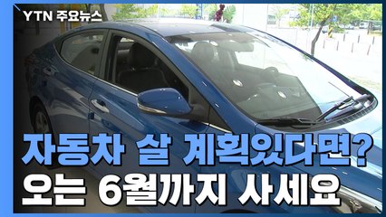 3천만 원 차는 143만 원 절감...사상 최대 소비세 감면 / YTN
