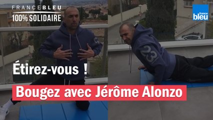 Étirez-vous avec Jérôme Alonzo