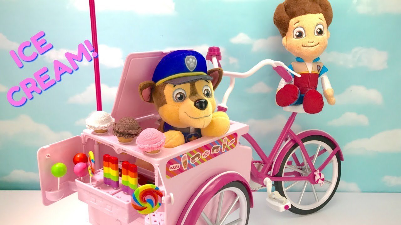 Paw patrol ice cream truck sale toy