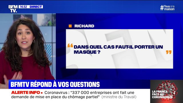Dans quel cas faut-il porter un masque? BFMTV répond à vos questions
