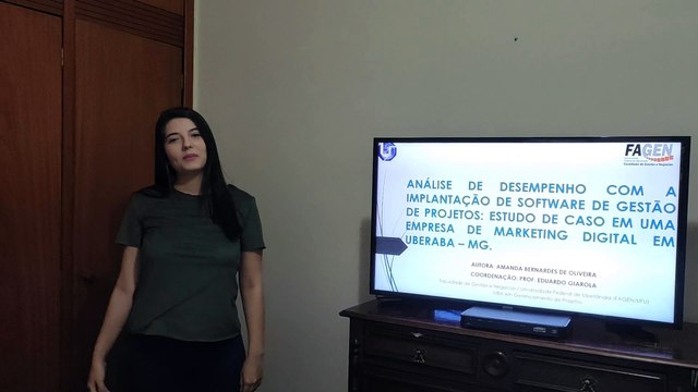 Trabalho de Conclusão de Curso - MBA Gerenciamento de Projetos UFU / FAGEN
