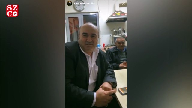 Serdar Ortaç taksicilerle buluştu