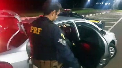 São Miguel do Iguaçu: PRF prende homem e apreende maconha transportada em veículo
