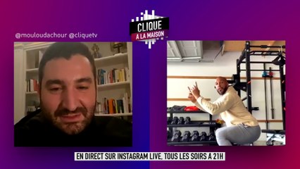 Confinement fitness de Coach Joe, leçon 7 : squat stato-dynamique - Clique à la Maison - CANAL+
