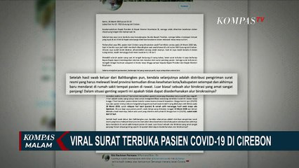 Viral Surat Pasien Corona di Cirebon untuk Presiden Jokowi