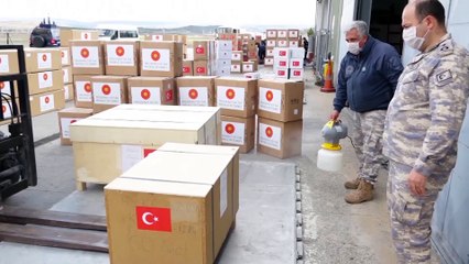 تركيا ترسل تجهيزات طبية الى إسبانيا وإيطاليا