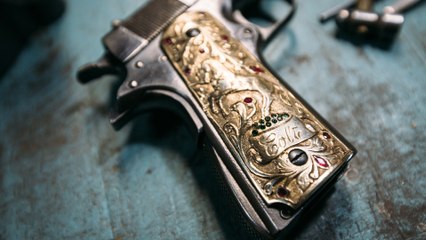 This Dishwasher Charges $60K to Design Custom Guns
