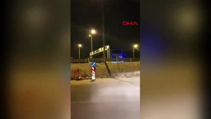 Karantinadan 'levha' kılığında kaçtı