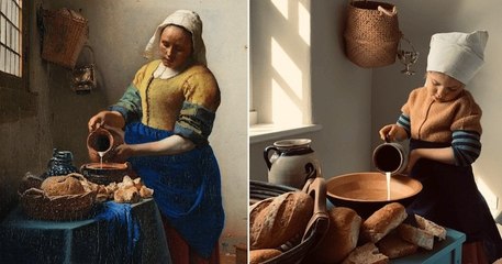 Ce musée propose aux internautes confinés de reproduire de célèbres tableaux chez eux, avec les moyens du bord