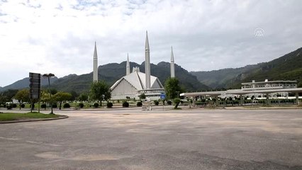 Pakistan'ın başkenti İslamabad'da koronavirüs sakinliği