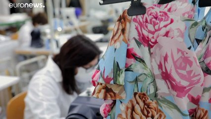 Armani und Co: Schneidern gegen das Coronavirus