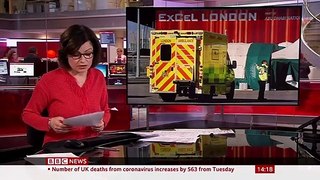 Coronavirus_ UK deaths rise by 563 - BBC News